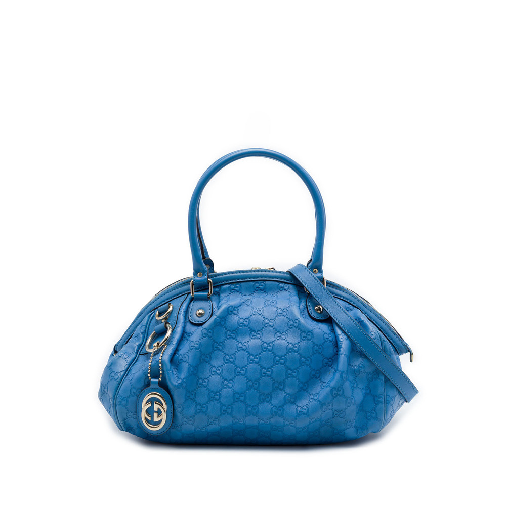 Pre-Loved Gucci Guccissima Sukey Satchel